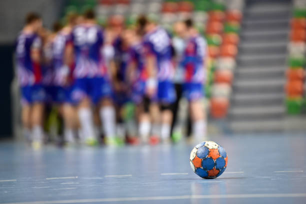 Equipo en la extraescolar de balonmano